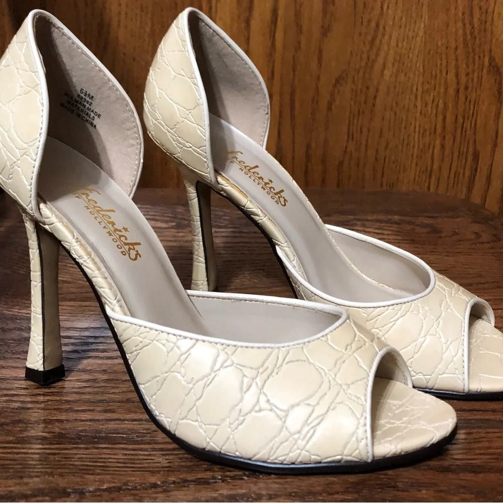 Vintage D’orsay Heels - Picture 2 of 5